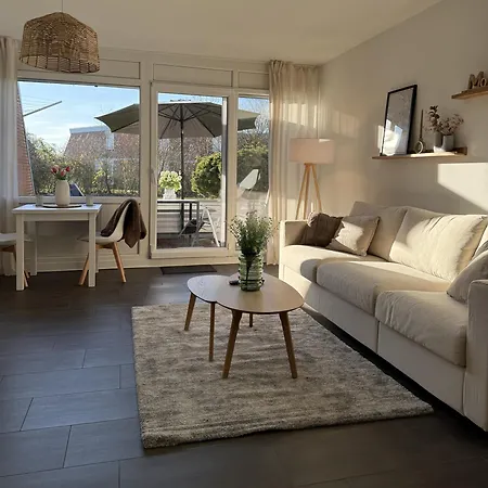Ferienwohnung Luettje Moeoev An Der Nordsee Schillig Extérieur photo